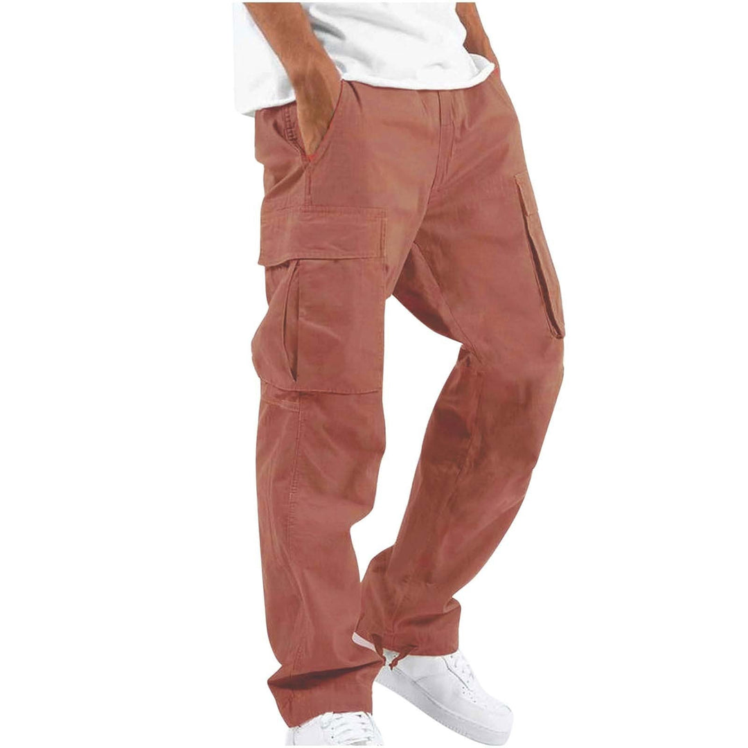 Maxime | Pantalon Cargo Homme Large Kaki