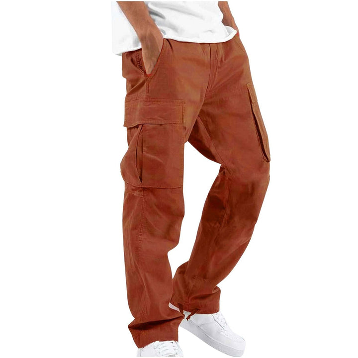 Maxime | Pantalon Cargo Homme Large Kaki