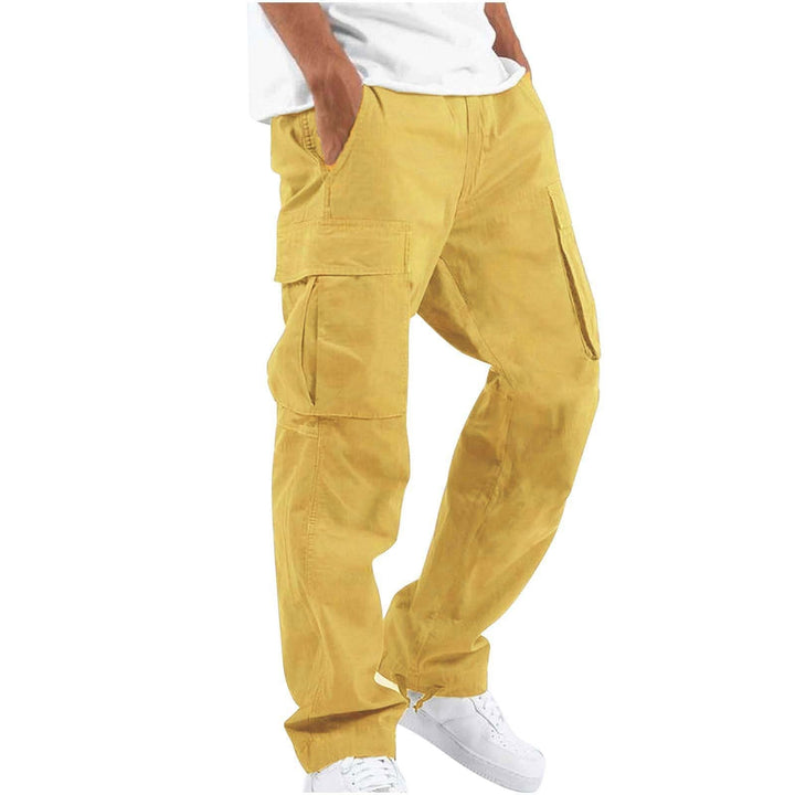 Maxime | Pantalon Cargo Homme Large Kaki