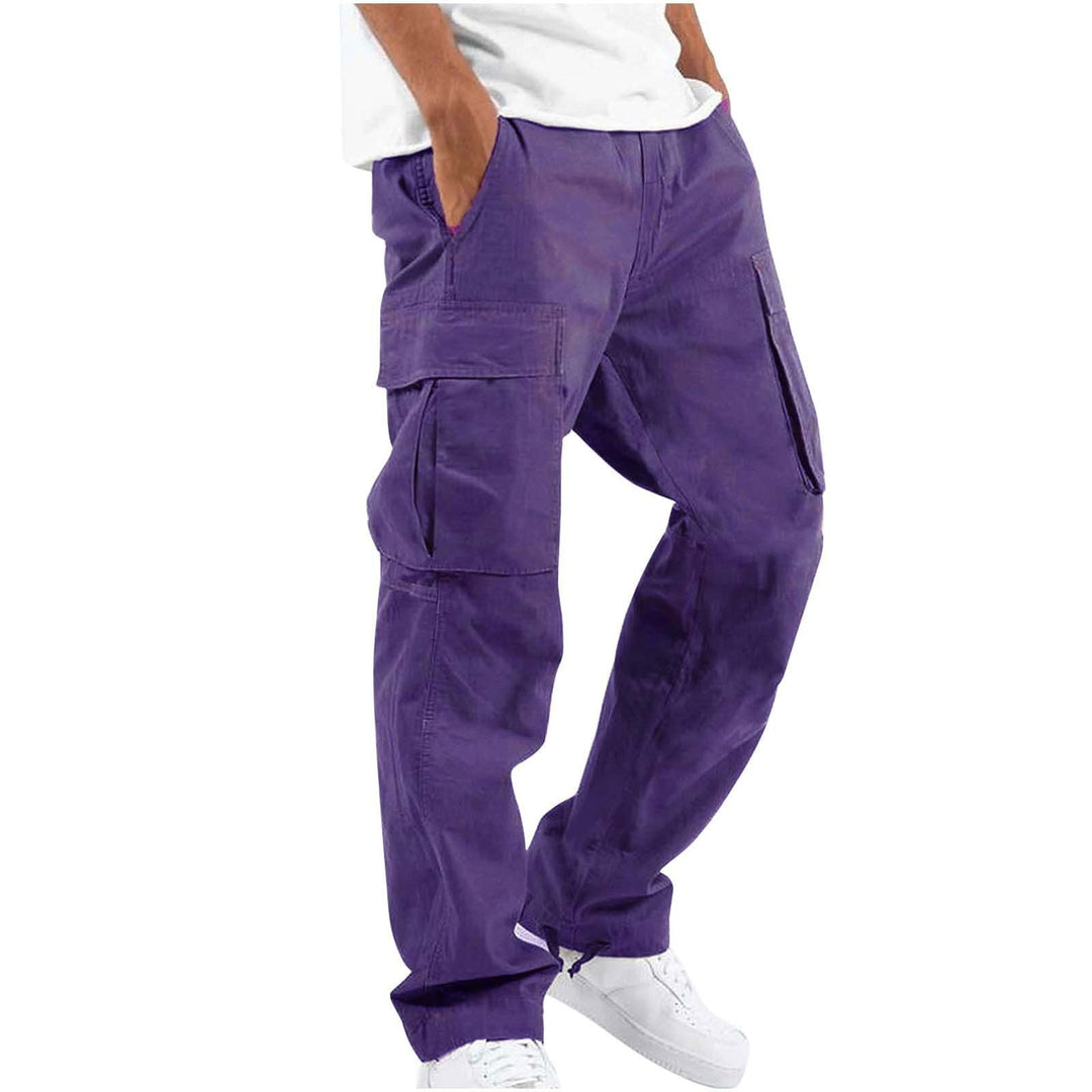 Maxime | Pantalon Cargo Homme Large Kaki