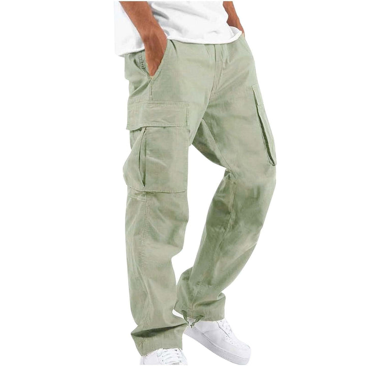 Maxime | Pantalon Cargo Homme Large Kaki