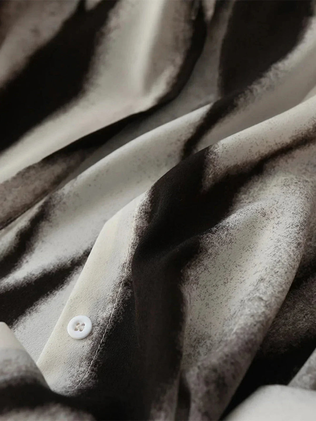 Morgan | Chemise Marron Boutonnée Manches Longues Oversize