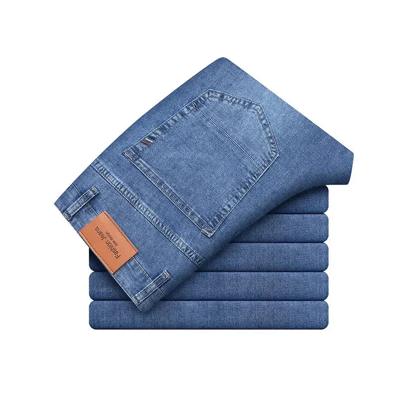 Théo | Jean Homme Coupe Droite Denim