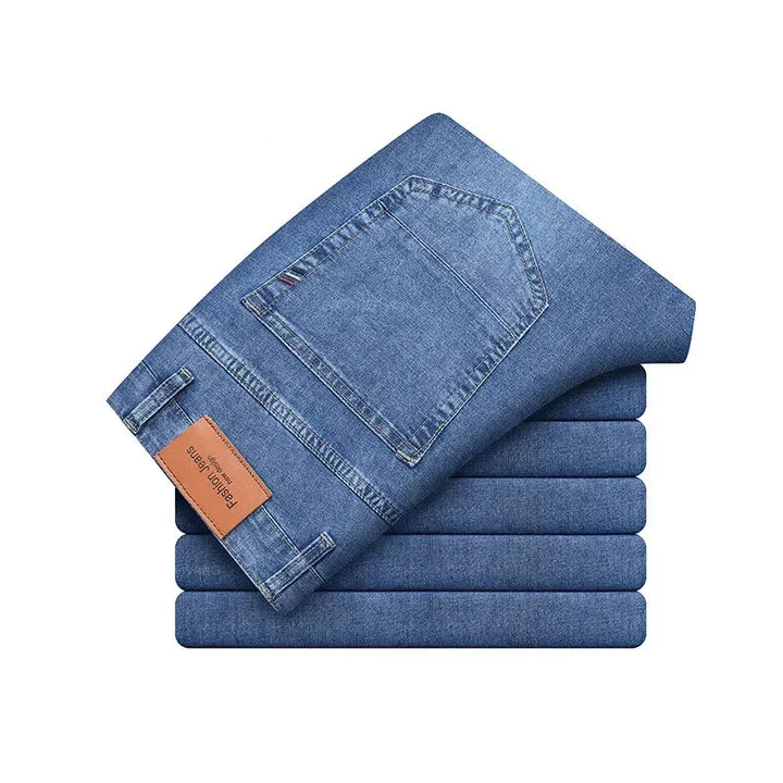 Théo | Jean Homme Coupe Droite Denim