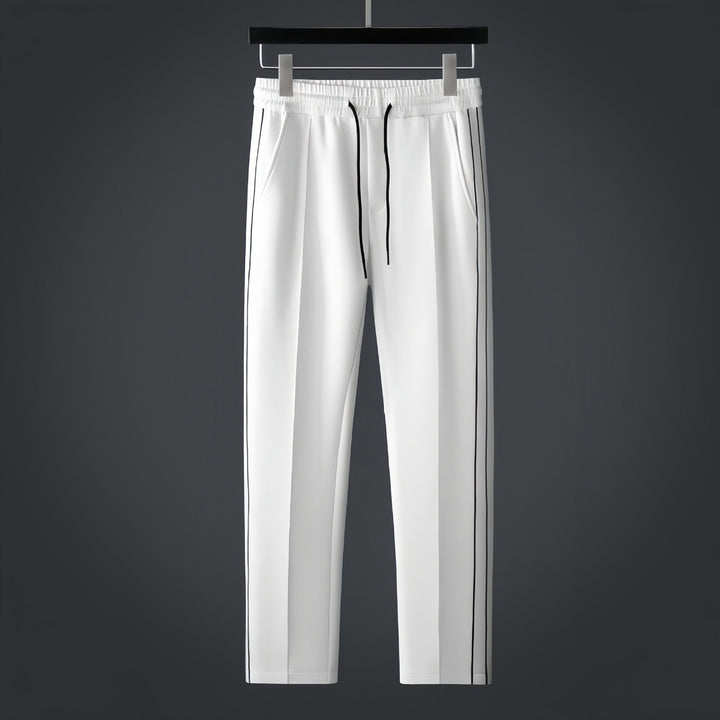 Nicolas | Veste Homme Zippée Bandes Contrastantes