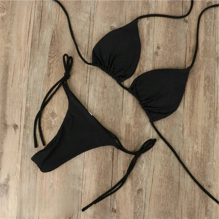 Noémie | Bikini Triangle Femme Blanc