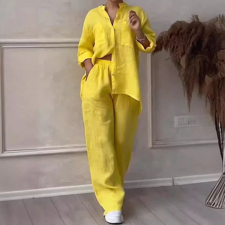 Noémie | Ensemble Pantalon Large Vêtements Femme