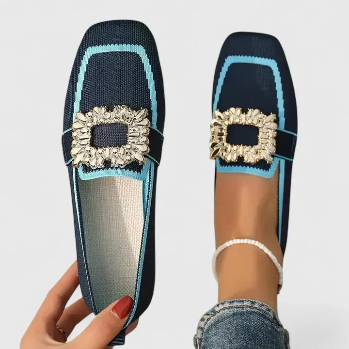 Noémie | Mocassin Femme Orné de Strass