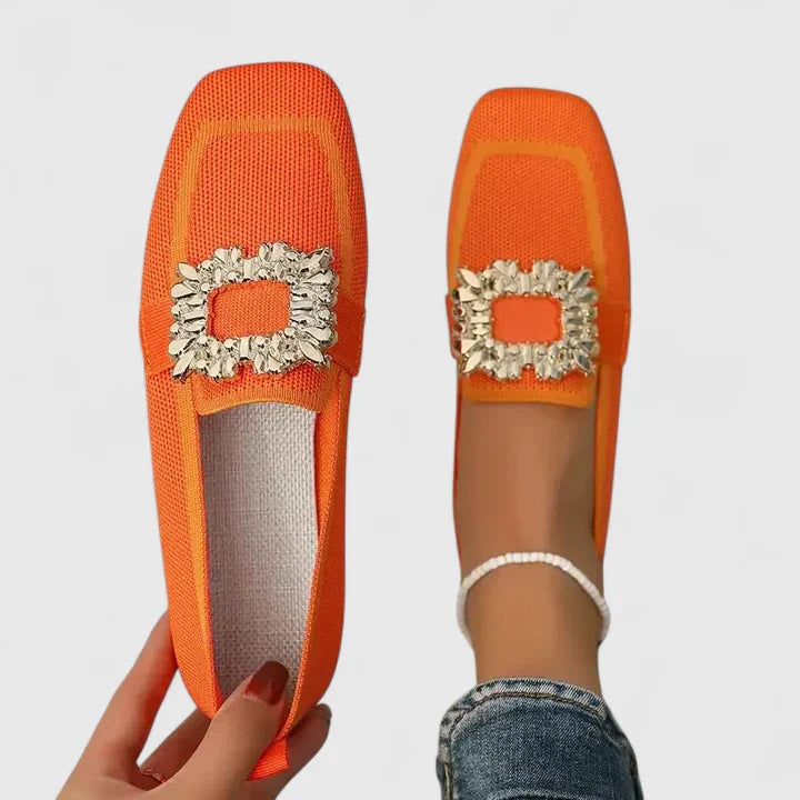 Noémie | Mocassin Femme Orné de Strass