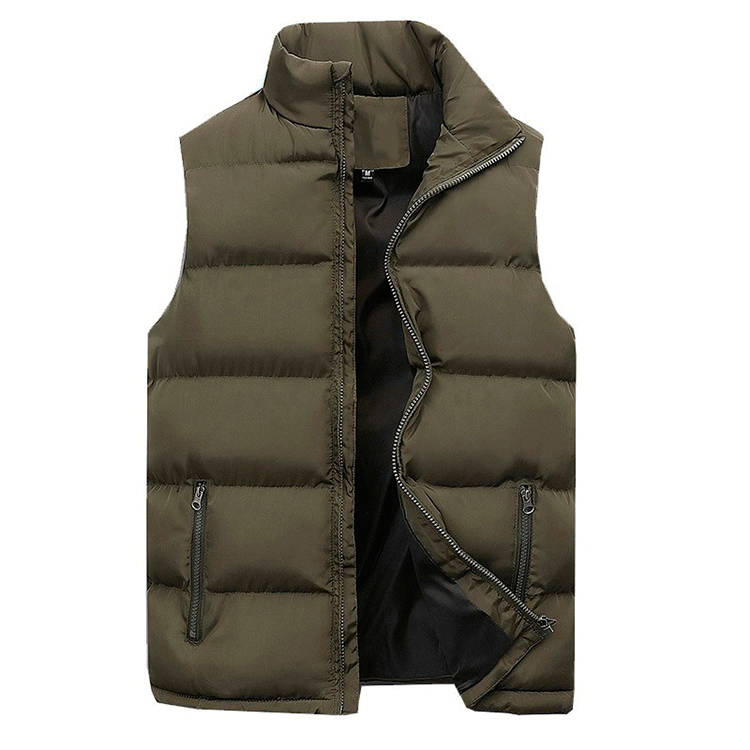 Morgan | Gilet Matelassé Col Montant Zip