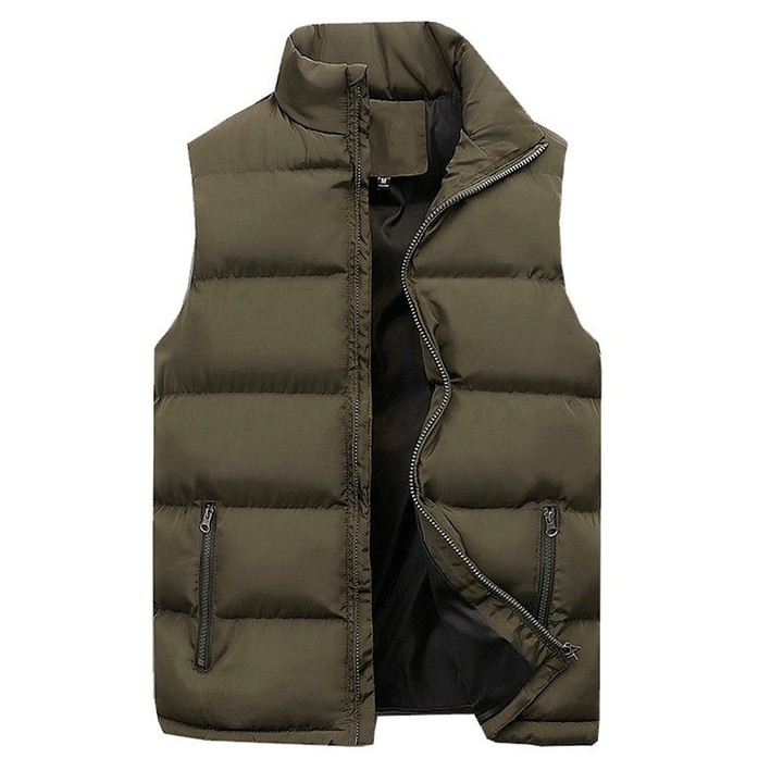 Morgan | Gilet Matelassé Col Montant Zip