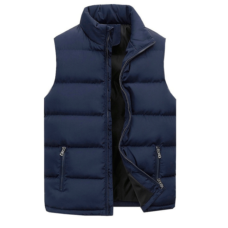 Morgan | Gilet Matelassé Col Montant Zip