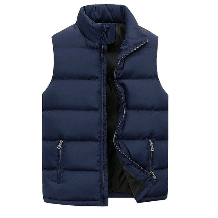Morgan | Gilet Matelassé Col Montant Zip