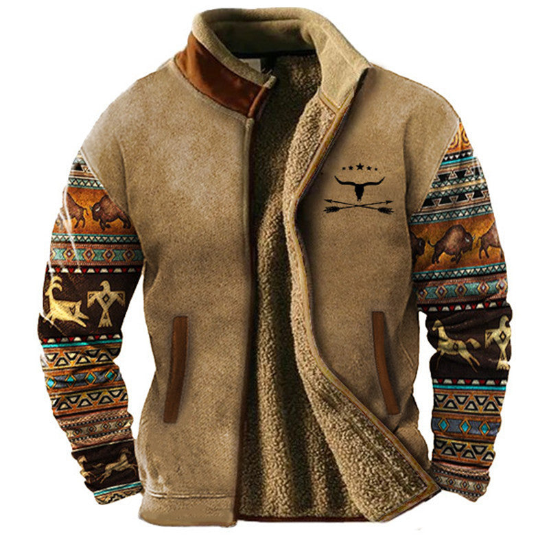 Xavier | Veste Polaire Homme Col Montant