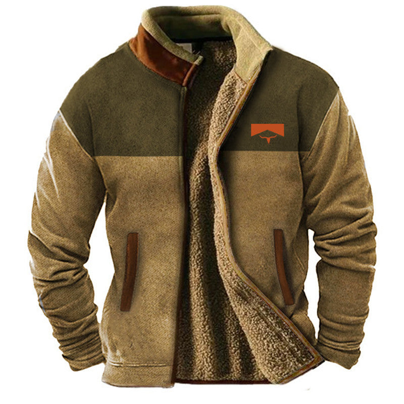 Xavier | Veste Polaire Homme Col Montant