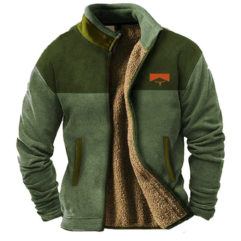 Xavier | Veste Polaire Homme Col Montant