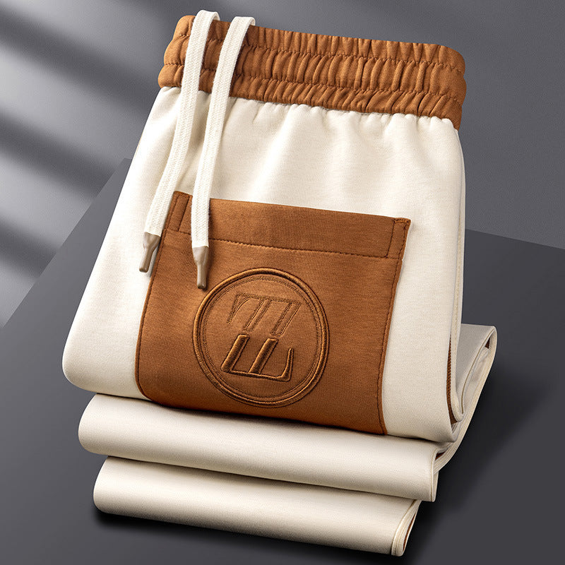 Thomas | Survêtement Col Montant Zippé Marron