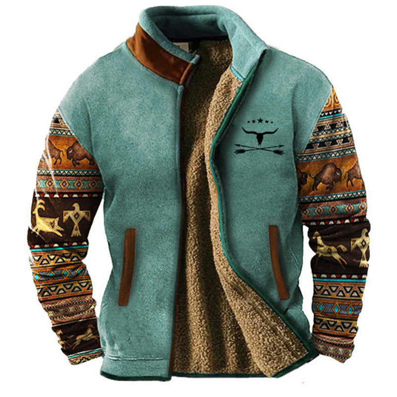 Xavier | Veste Polaire Homme Col Montant