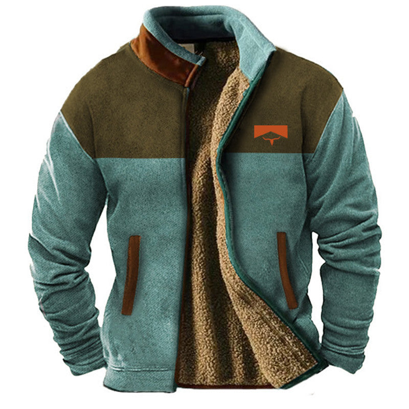 Xavier | Veste Polaire Homme Col Montant