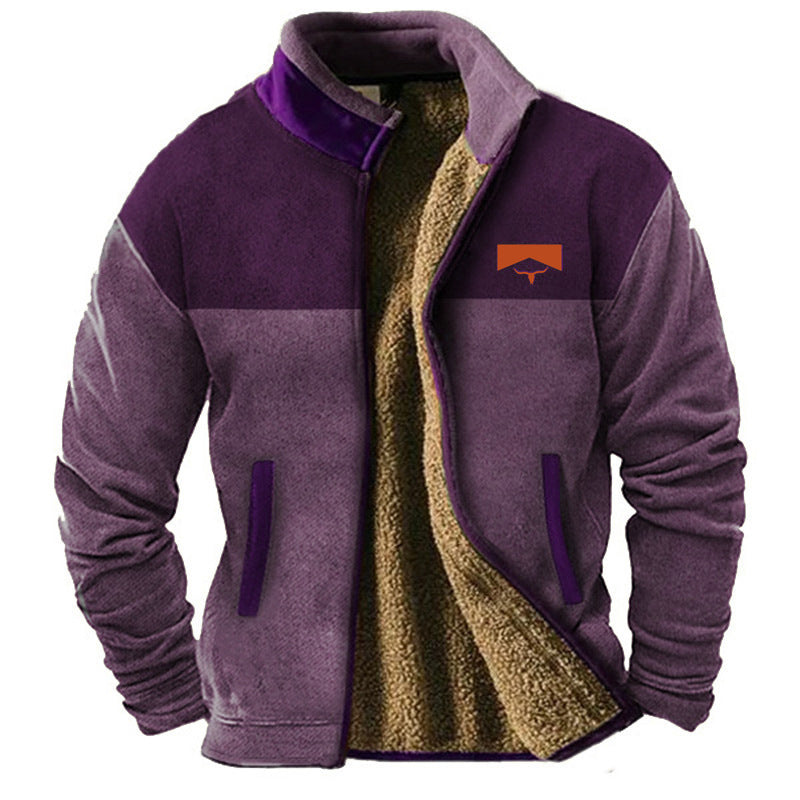 Xavier | Veste Polaire Homme Col Montant