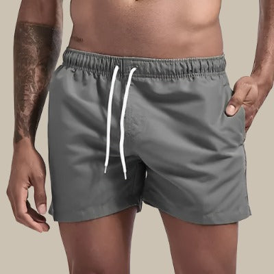 Olivier | Short de Bain Homme Jaune Fluo