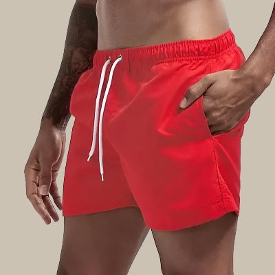 Olivier | Short de Bain Homme Jaune Fluo