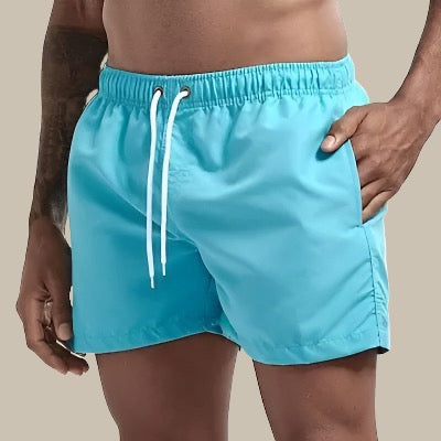 Olivier | Short de Bain Homme Jaune Fluo