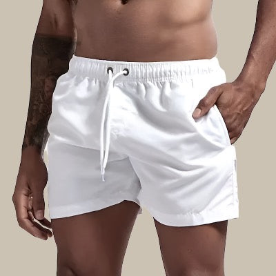 Olivier | Short de Bain Homme Jaune Fluo
