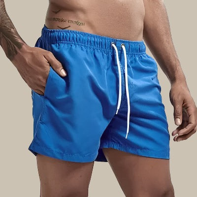 Olivier | Short de Bain Homme Jaune Fluo