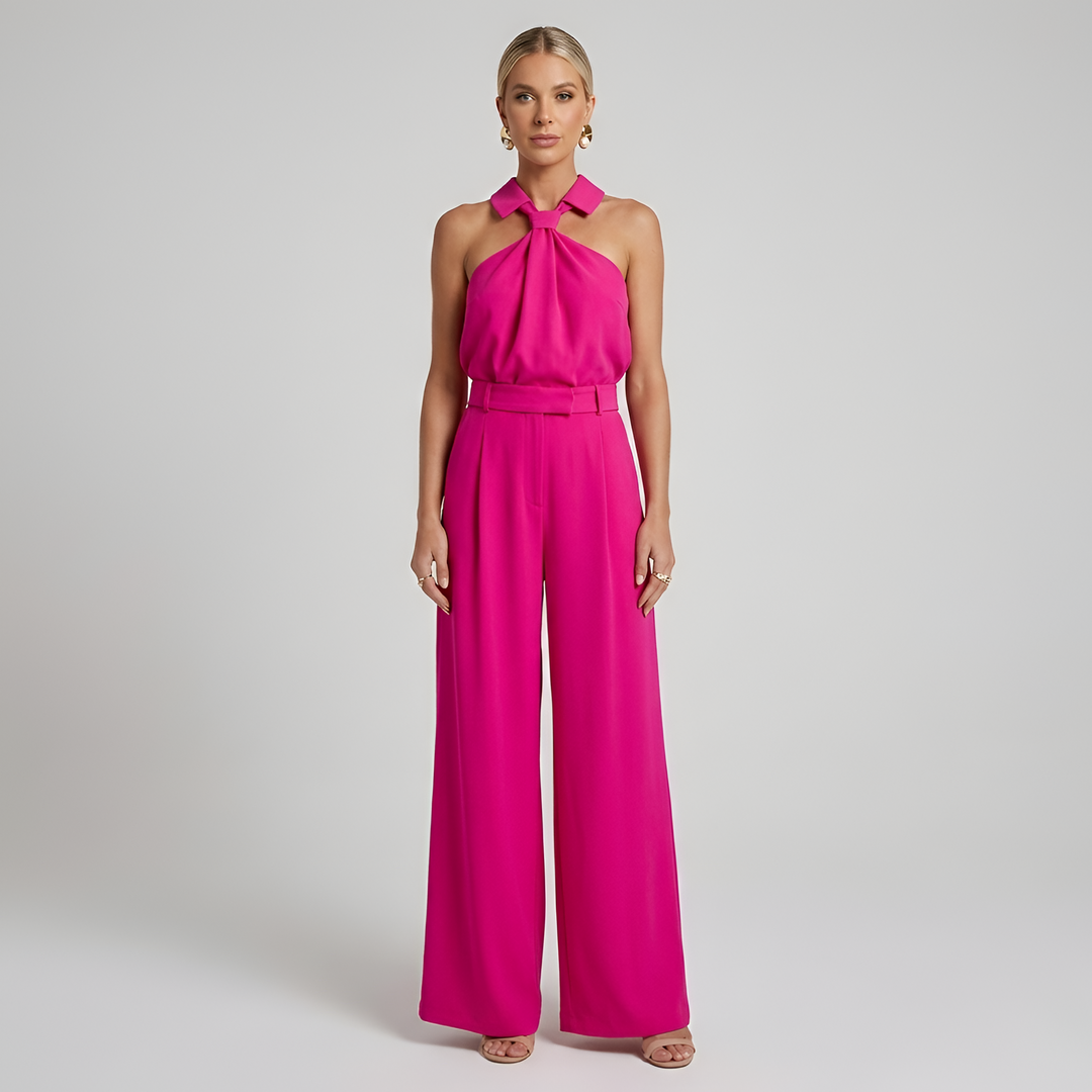 Pauline | Combinaison Pantalon Femme Jambes Larges