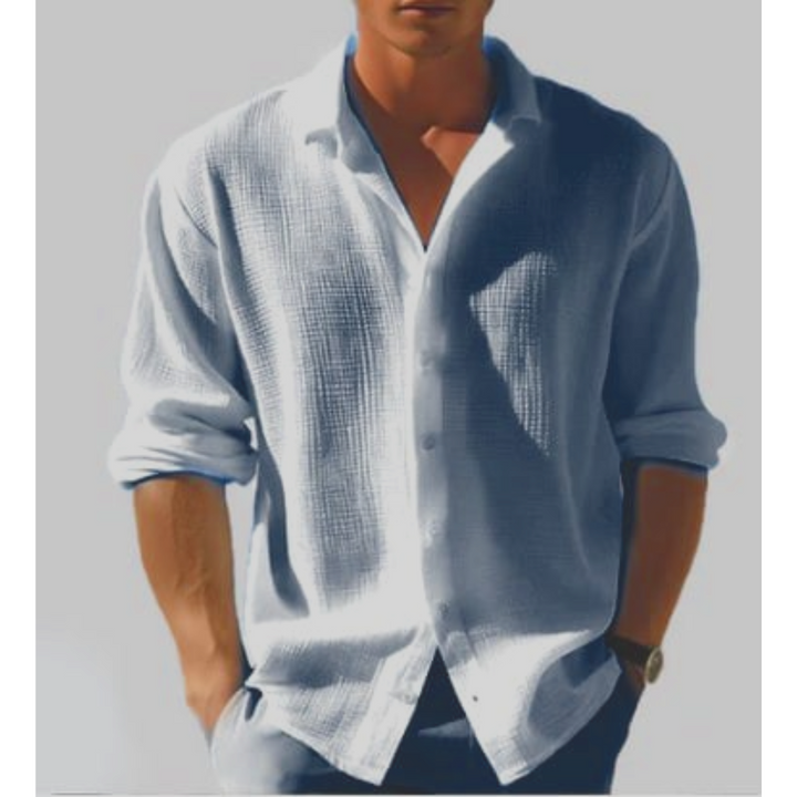 Raphaël | Chemise Homme Lin Manches Longues