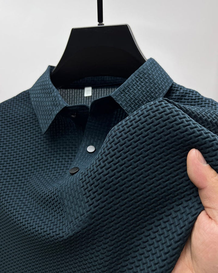 Raphaël | Polo Homme Texturé Manches Courtes