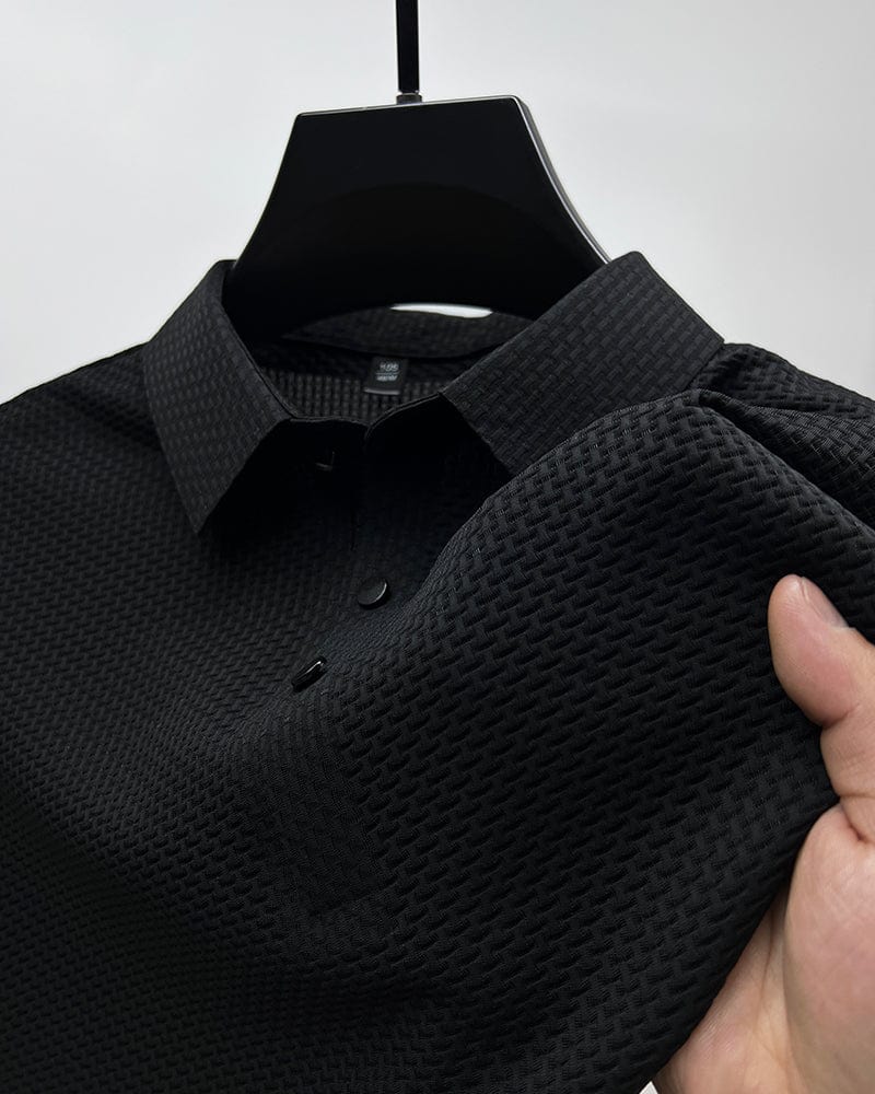 Raphaël | Polo Homme Texturé Manches Courtes