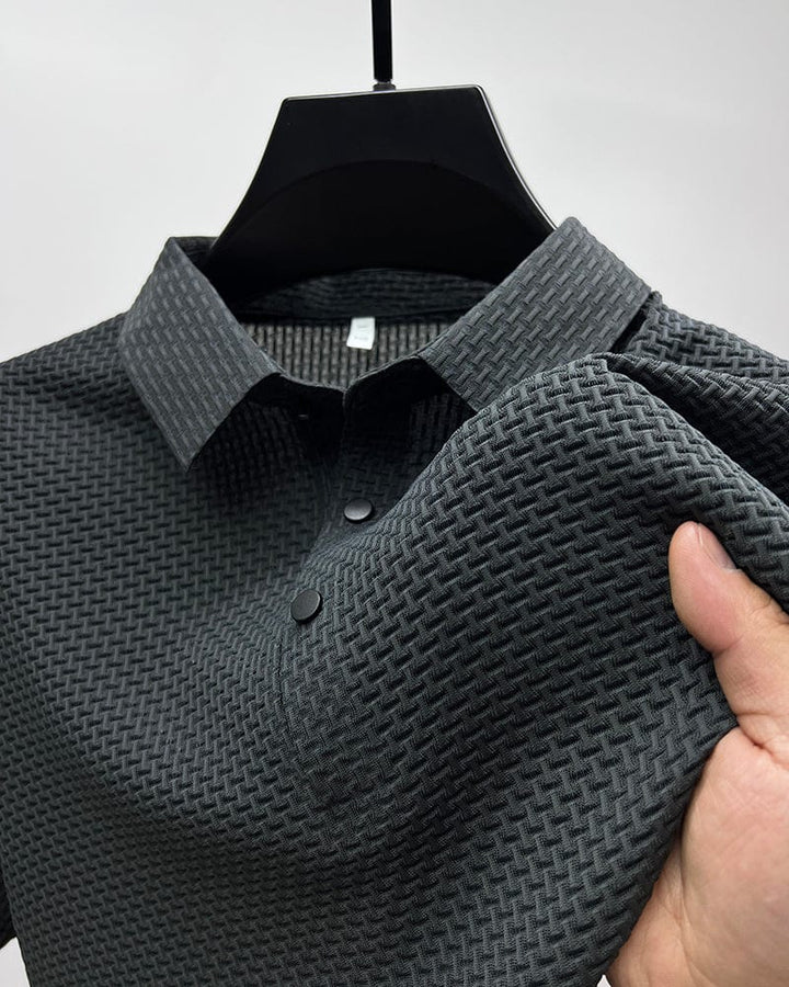 Raphaël | Polo Homme Texturé Manches Courtes