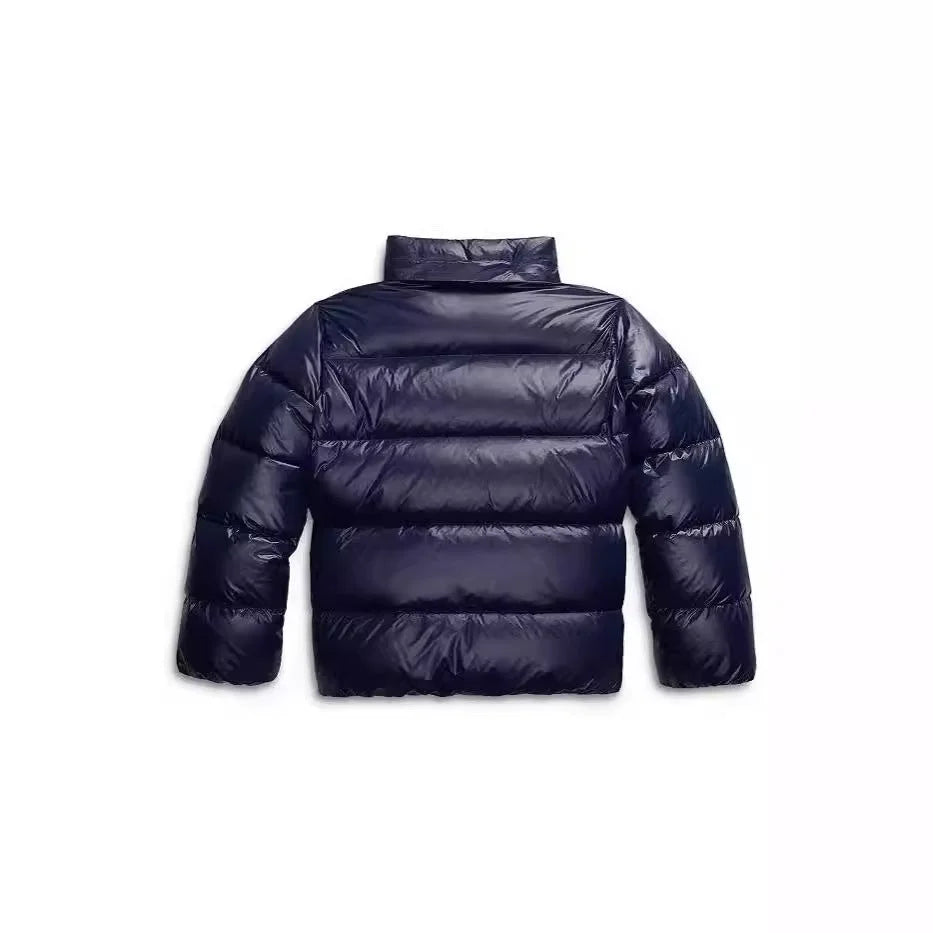 Remy | Doudoune Noire à Capuche Zippée Coupe Ample
