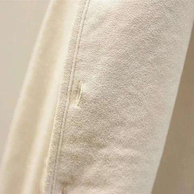 Remy | Gilet Polaire Sans Manches Boutonné Crème