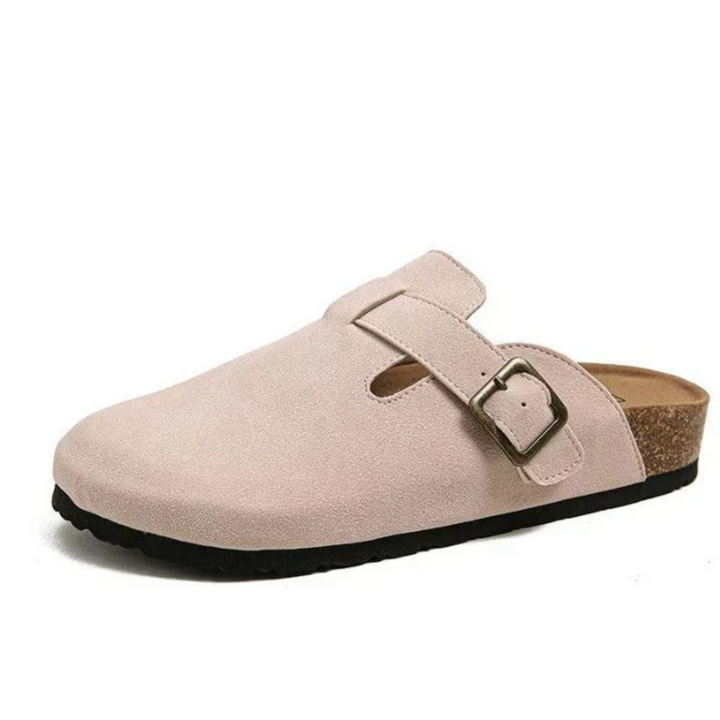 René | Sabot Homme Femme Daim à Boucle