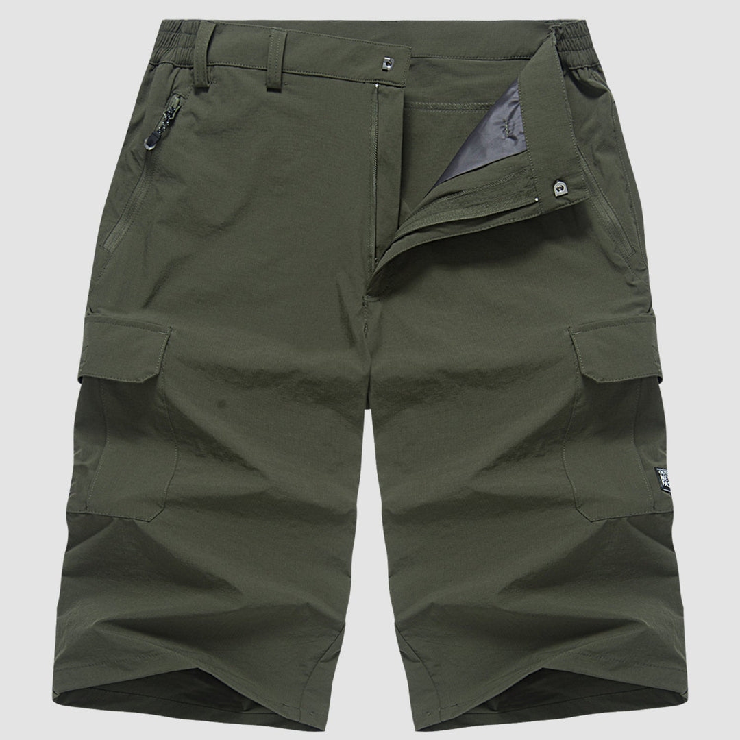 Romain | Bermuda Cargo Homme Kaki