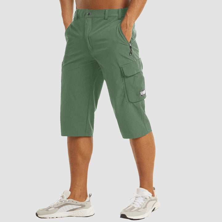 Romain | Bermuda Cargo Homme Kaki