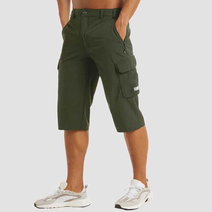 Romain | Bermuda Cargo Homme Kaki