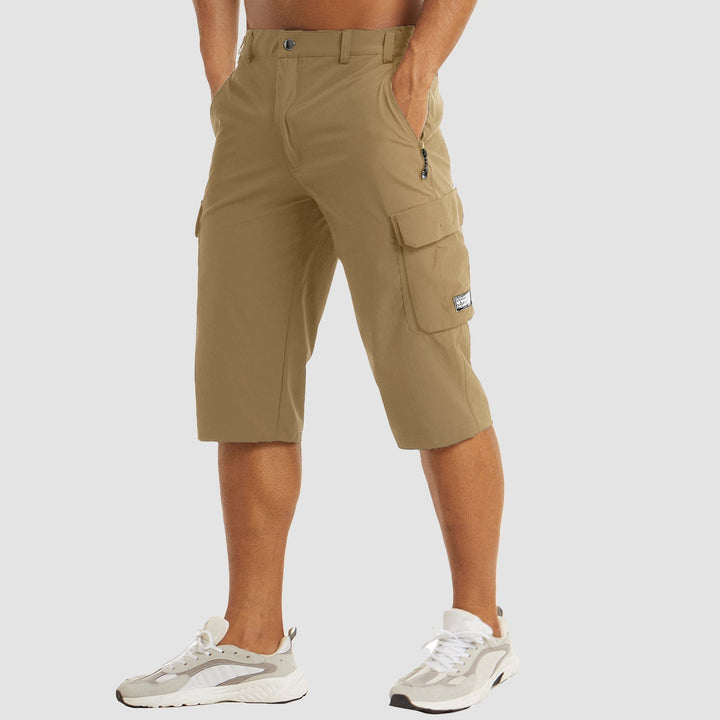 Romain | Bermuda Cargo Homme Kaki