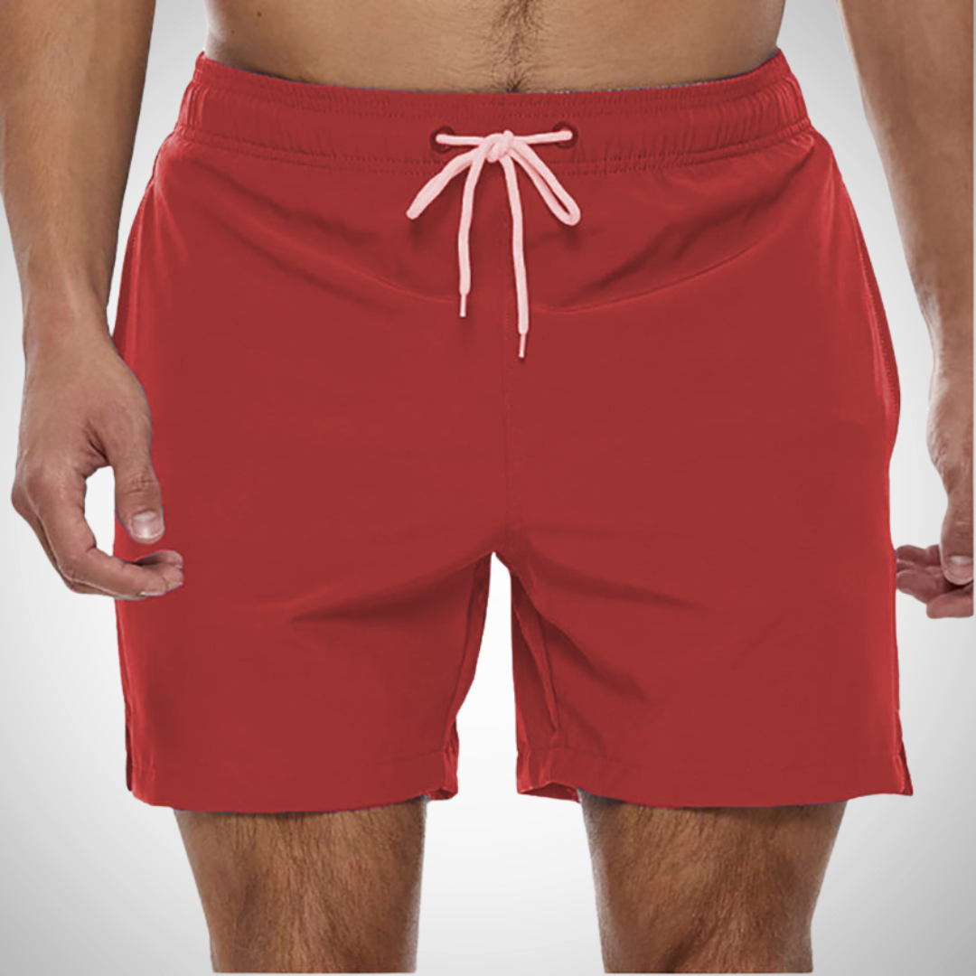 Romain | Short de Bain Homme Kaki