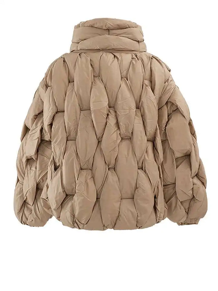 Charlie | Doudoune Matelassée Col Montant Zip
