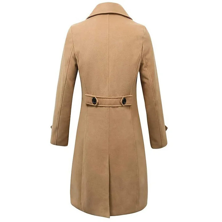 Dylan | Manteau Long Homme Laine Double Boutonnage