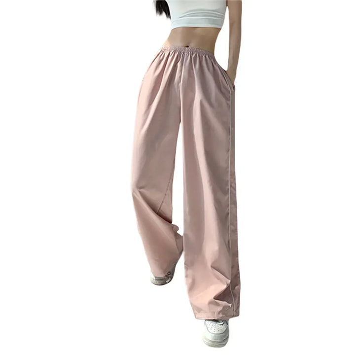 Alice | Pantalon Large à Rayures Femme