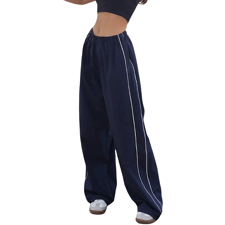 Alice | Pantalon Large à Rayures Femme