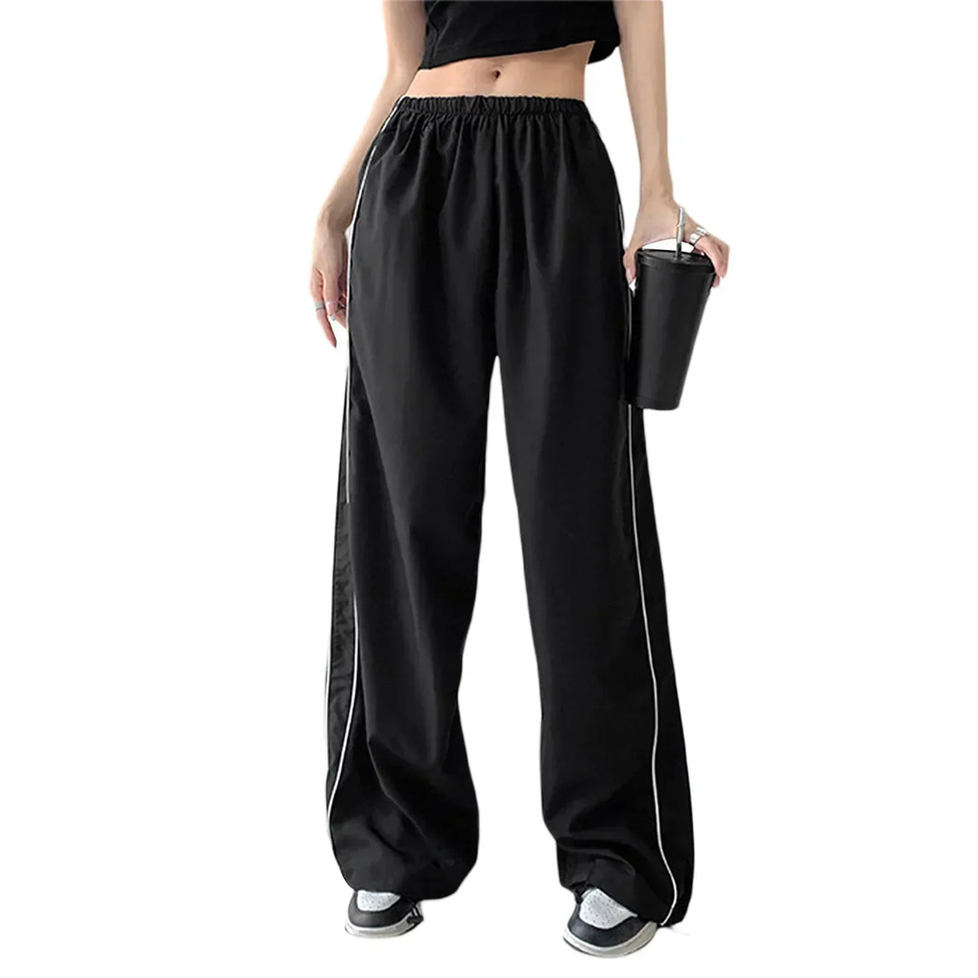 Alice | Pantalon Large à Rayures Femme
