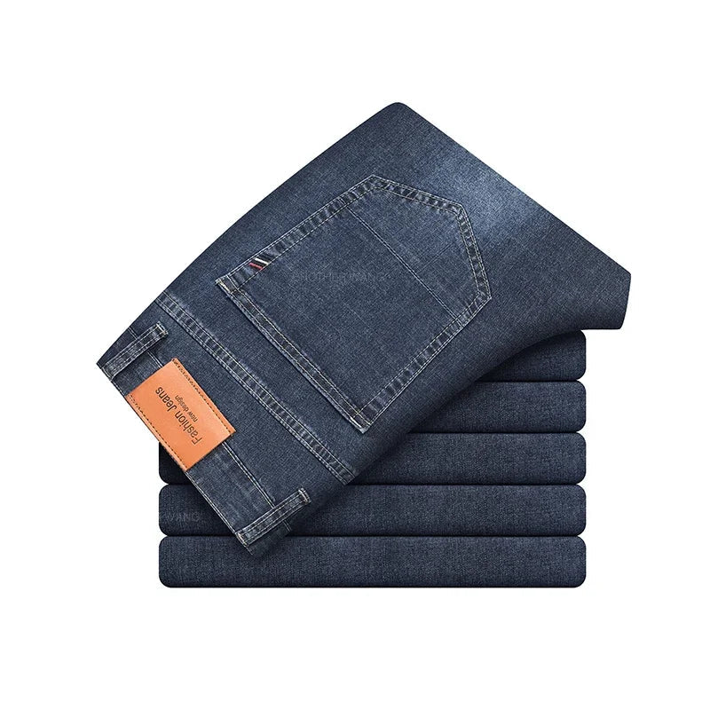 Théo | Jean Homme Coupe Droite Denim