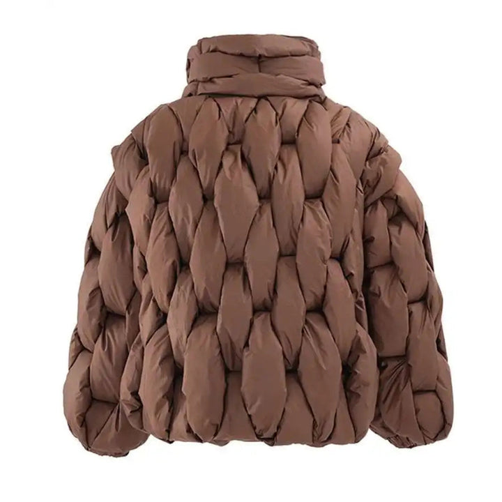 Charlie | Doudoune Matelassée Col Montant Zip