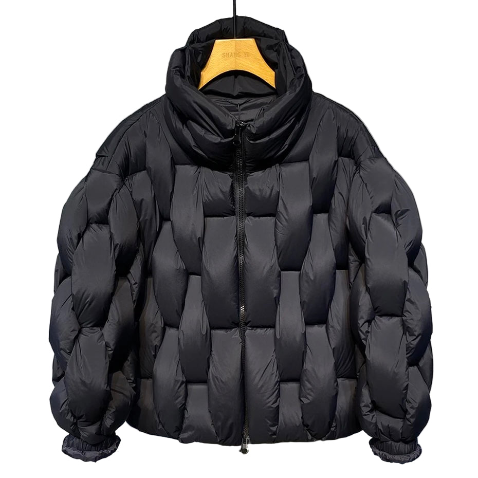 Charlie | Doudoune Matelassée Col Montant Zip